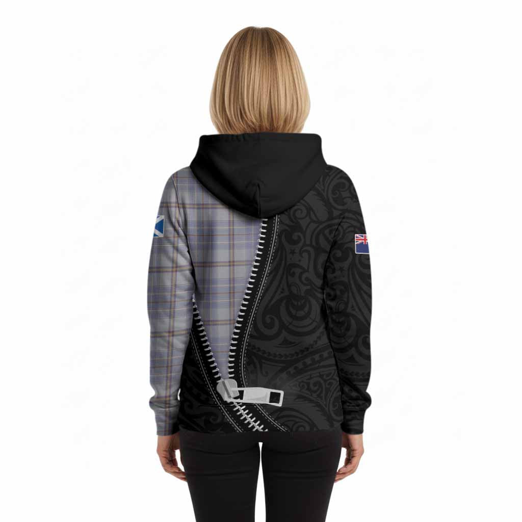 Tweedie Tartan Hoodie New Zealand Pattern Unique Zipper Stylized