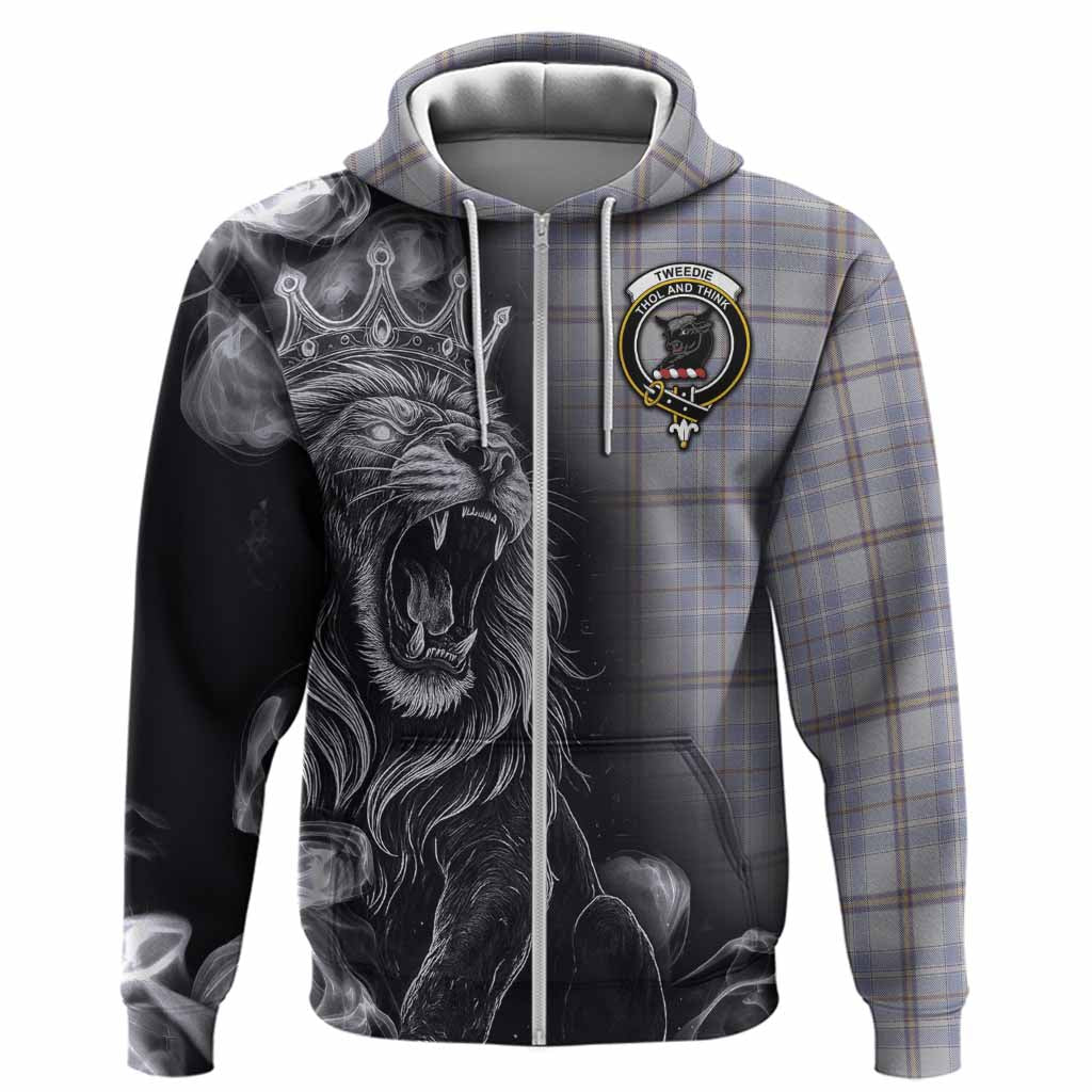 Tweedie Tartan Hoodie Roaring Lion Heritage