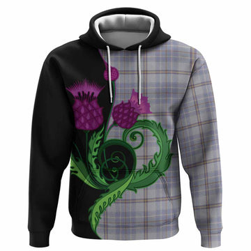 Tweedie Tartan Hoodie Traditional Scottish Thistle
