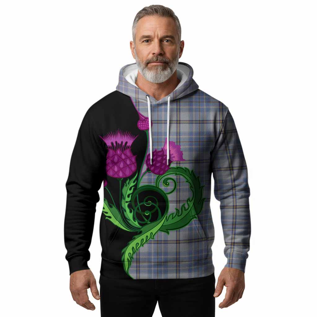 Tweedie Tartan Hoodie Traditional Scottish Thistle
