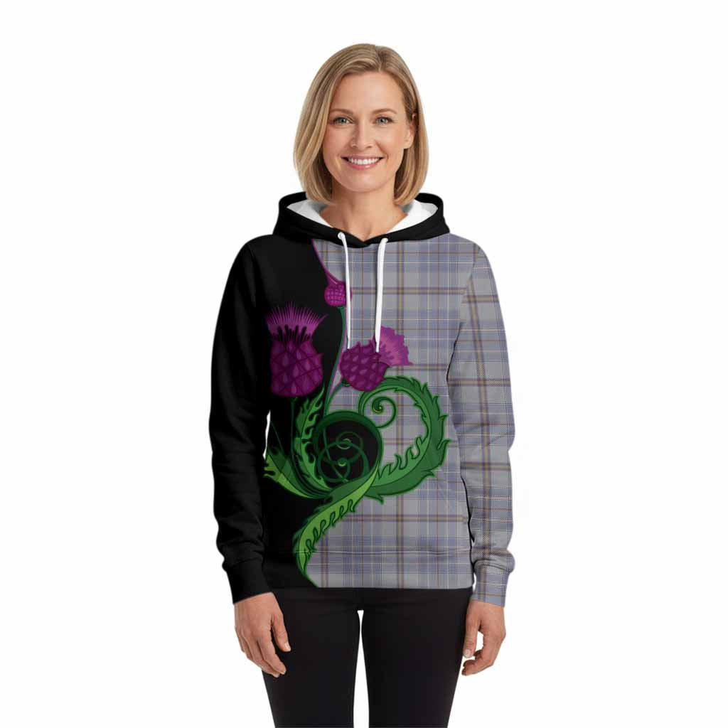 Tweedie Tartan Hoodie Traditional Scottish Thistle