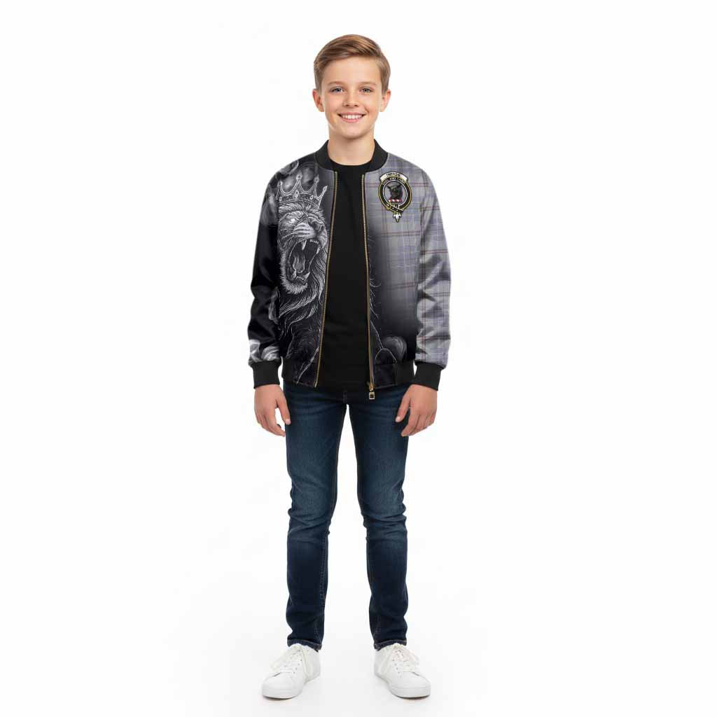 Tweedie Tartan Kid Bomber Jacket Roaring Lion Heritage