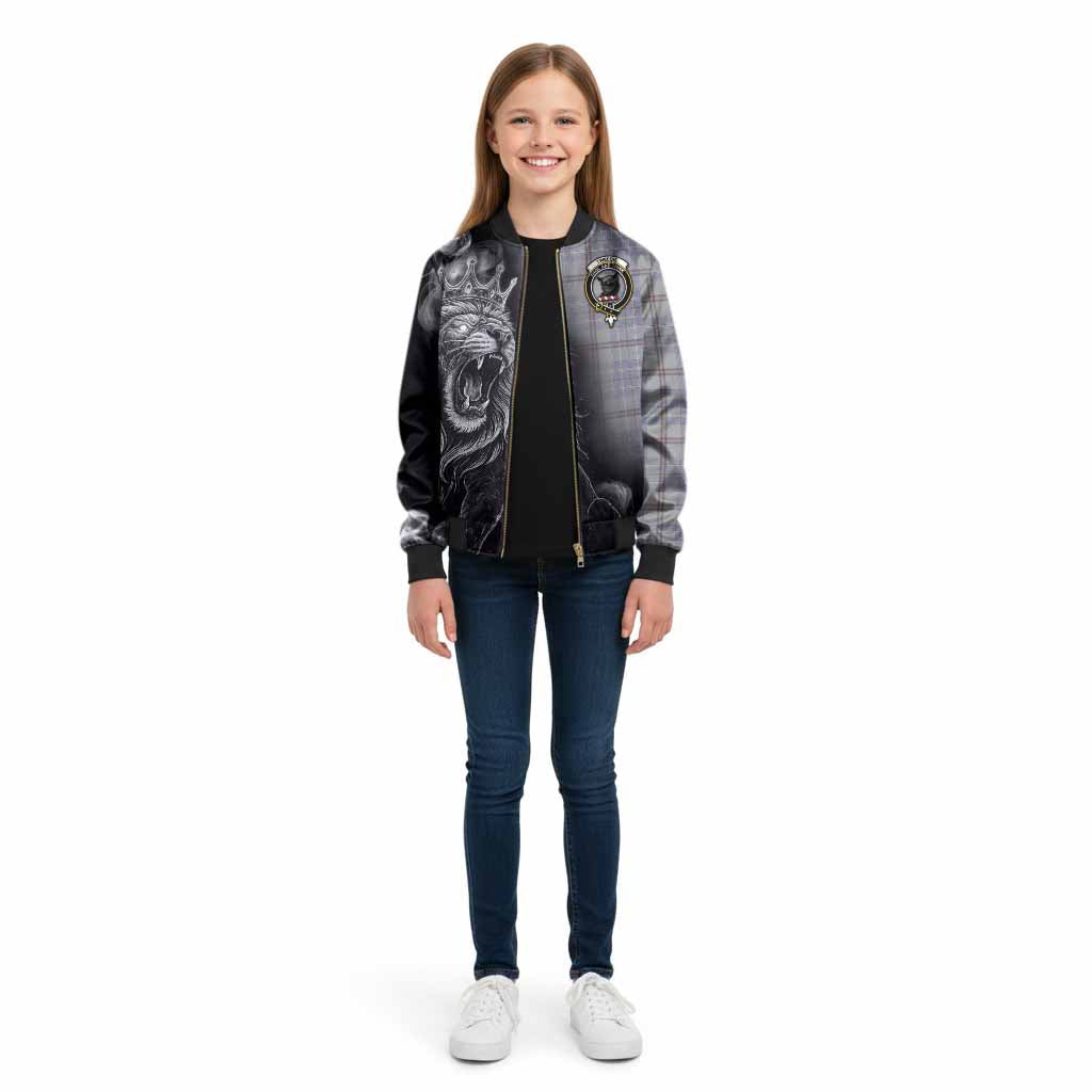 Tweedie Tartan Kid Bomber Jacket Roaring Lion Heritage