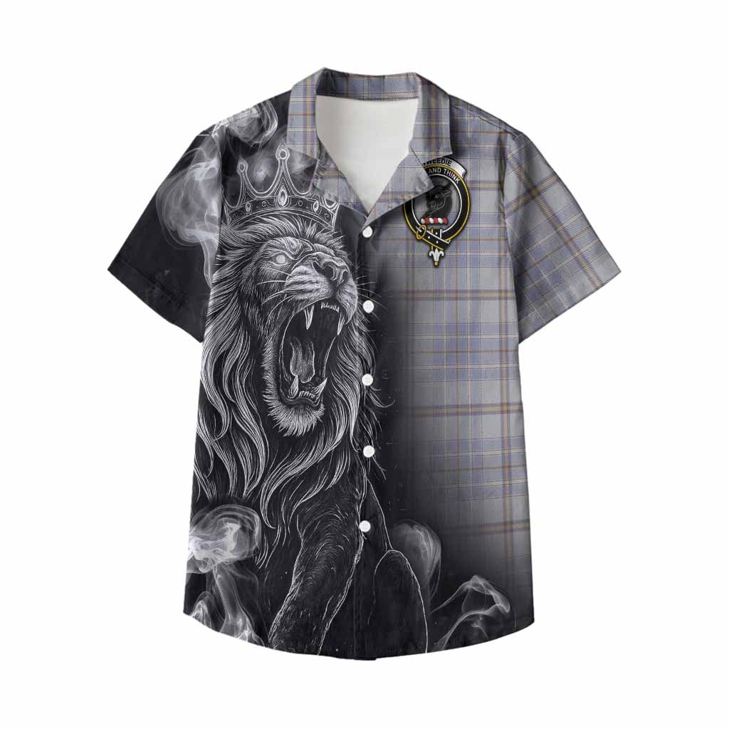 Tweedie Tartan Kid Hawaiian Shirt Roaring Lion Heritage