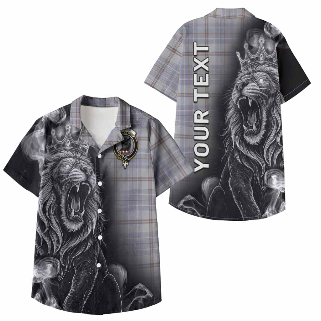 Tweedie Tartan Kid Hawaiian Shirt Roaring Lion Heritage