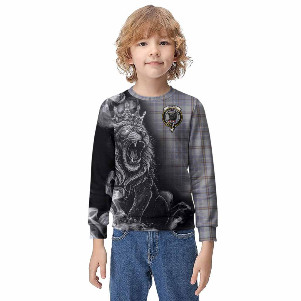 Tweedie Tartan Kid Knitted Sweatshirt Roaring Lion Heritage