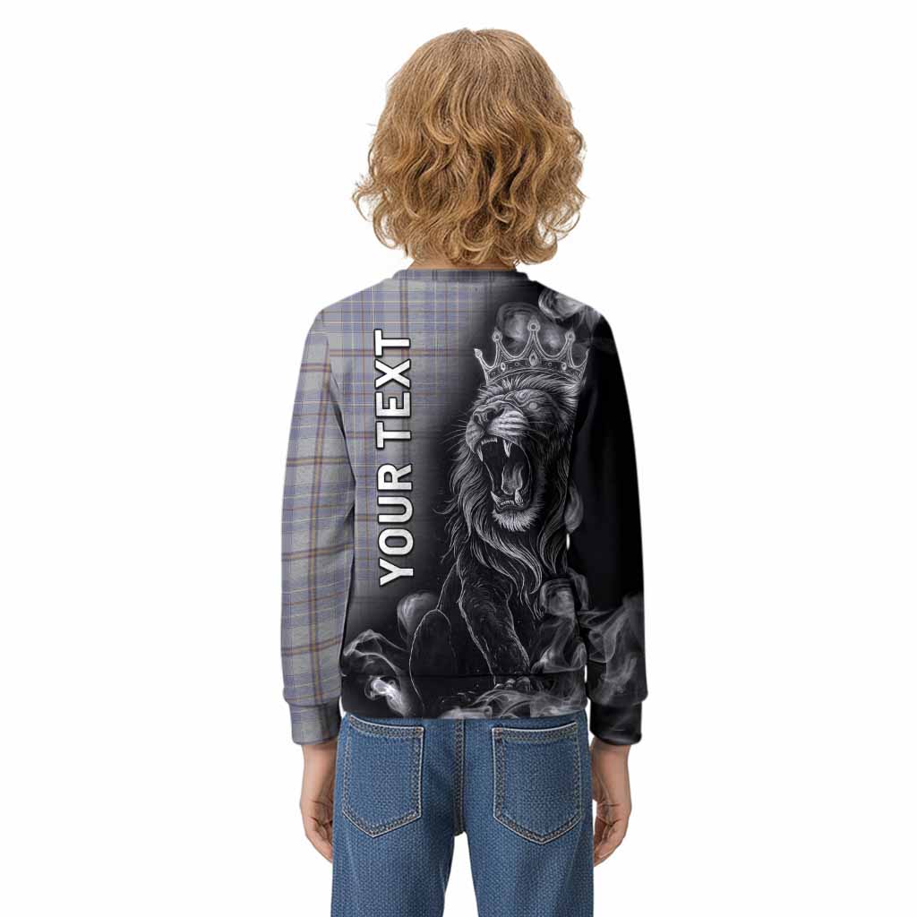 Tweedie Tartan Kid Knitted Sweatshirt Roaring Lion Heritage