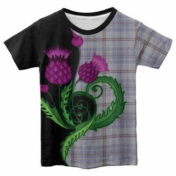 Tweedie Tartan Kid T-shirt Traditional Scottish Thistle