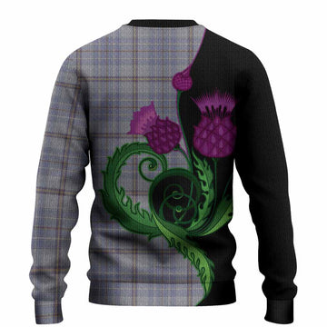 Tweedie Tartan Knitted Sweater Traditional Scottish Thistle