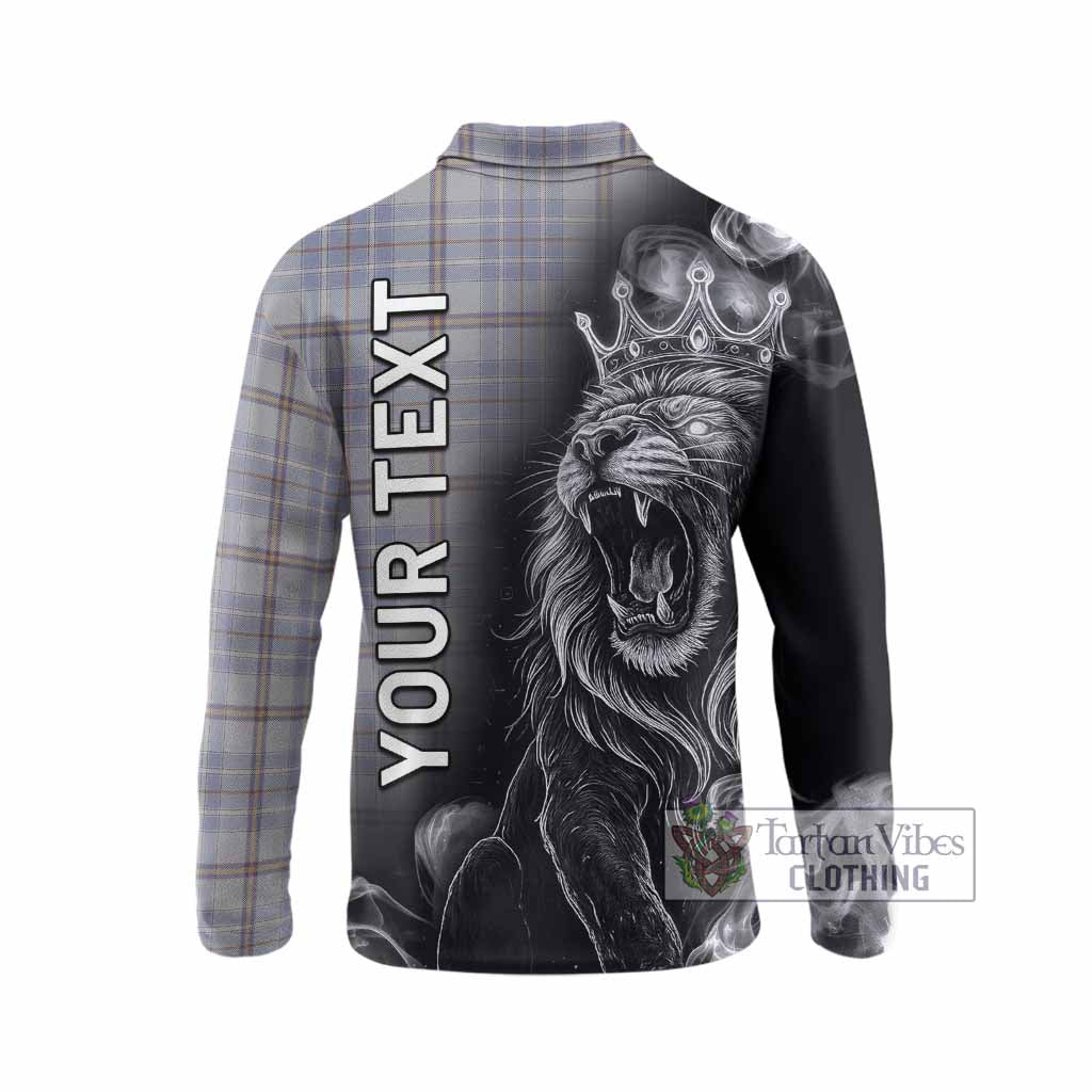 Tweedie Tartan Long Sleeve Polo Shirt Roaring Lion Heritage