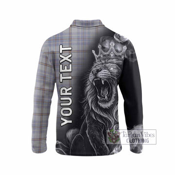 Tweedie Tartan Long Sleeve Polo Shirt Roaring Lion Heritage