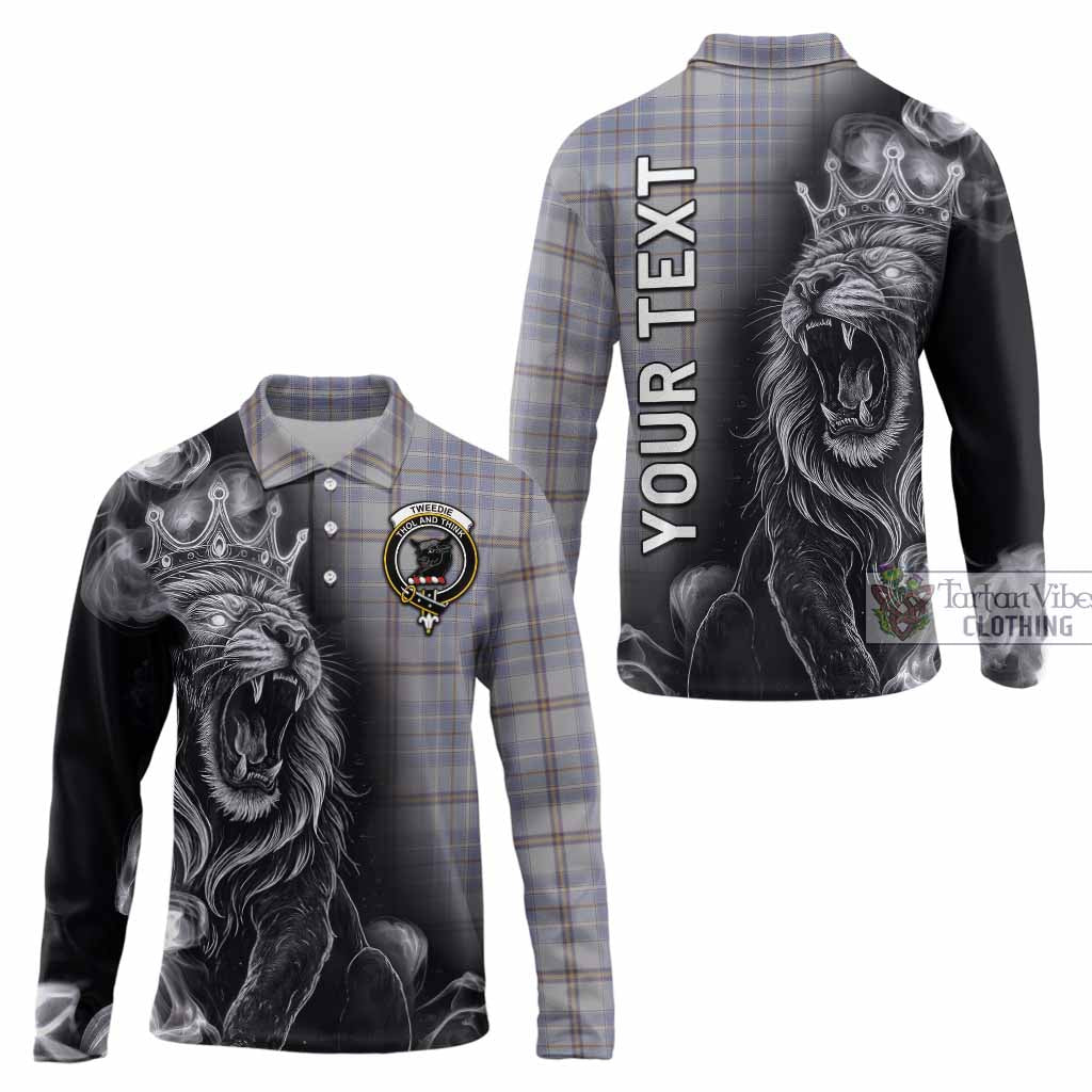 Tweedie Tartan Long Sleeve Polo Shirt Roaring Lion Heritage