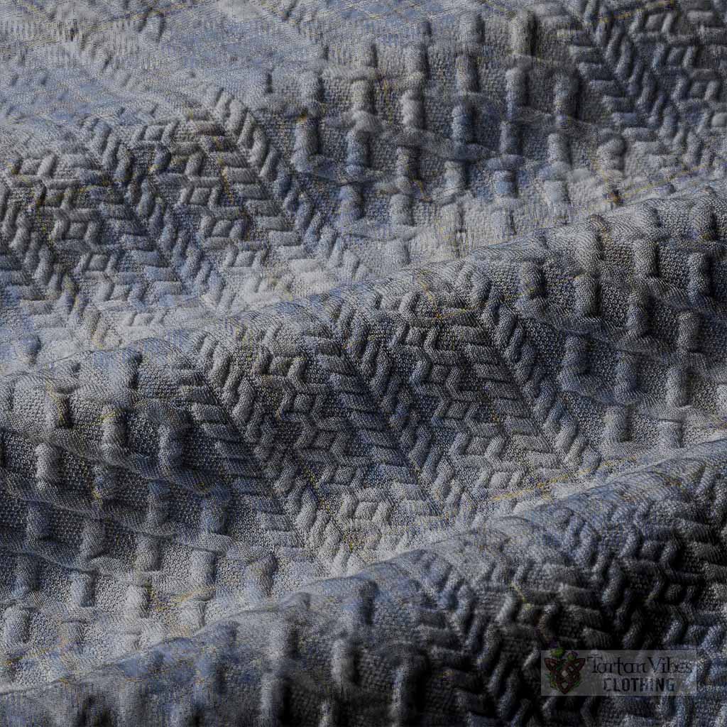 Tweedie Tartan Men’s Polo Sweater Top with Family Crest