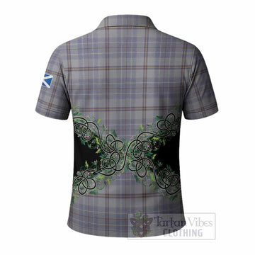Tweedie Tartan Polo Shirt Thistle Scottish Spirit