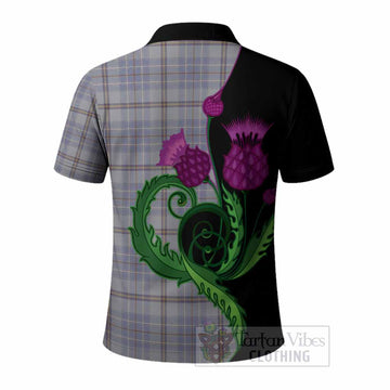 Tweedie Tartan Polo Shirt Traditional Scottish Thistle