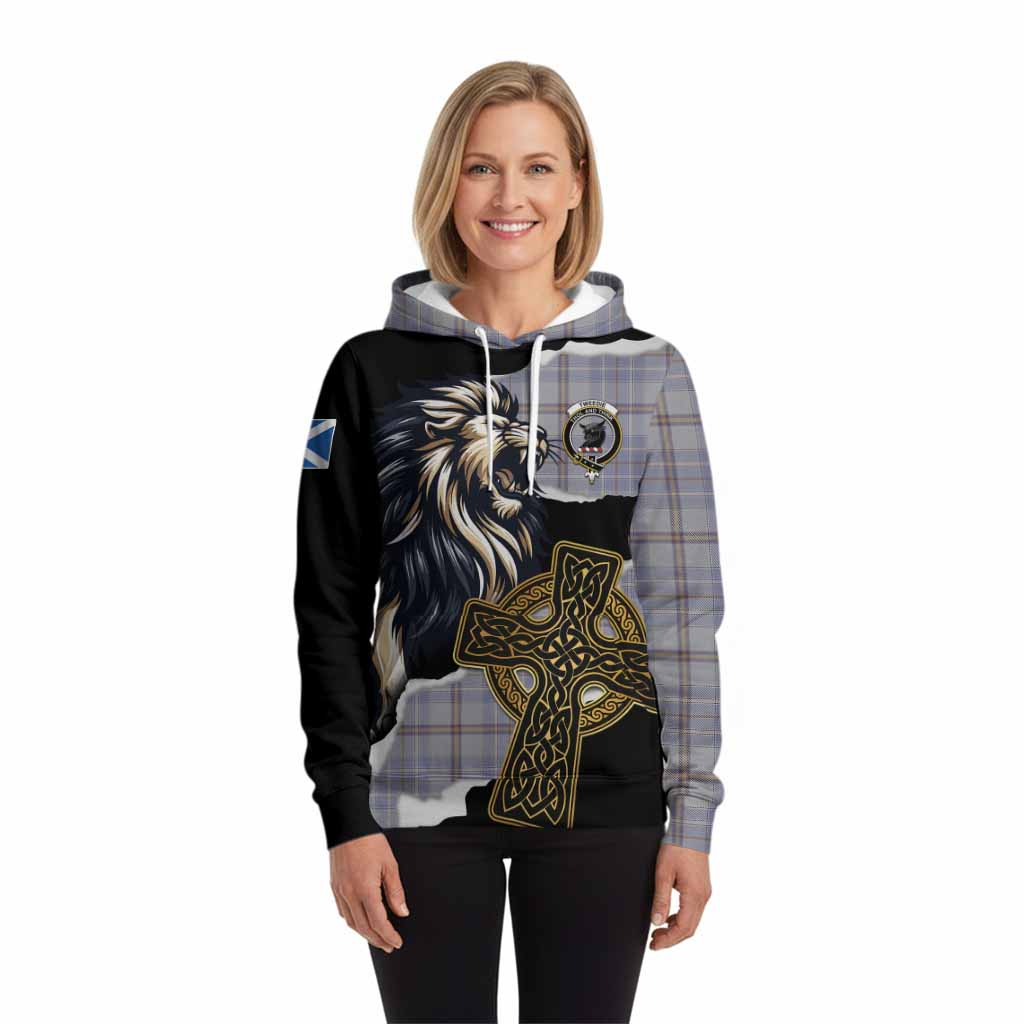 Tweedie Tartan Scottish Hoodie Lion Celtic Heritage