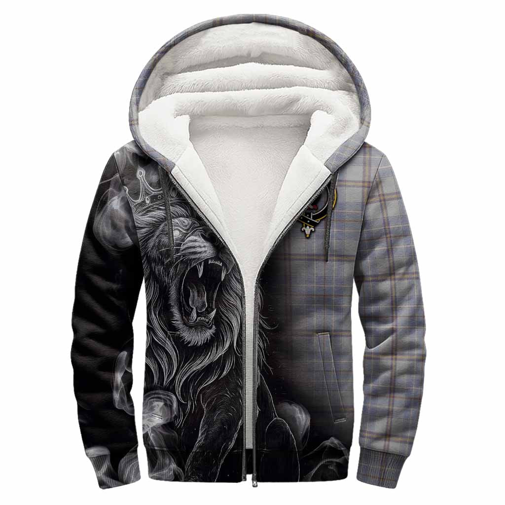 Tweedie Tartan Sherpa Hoodie Roaring Lion Heritage