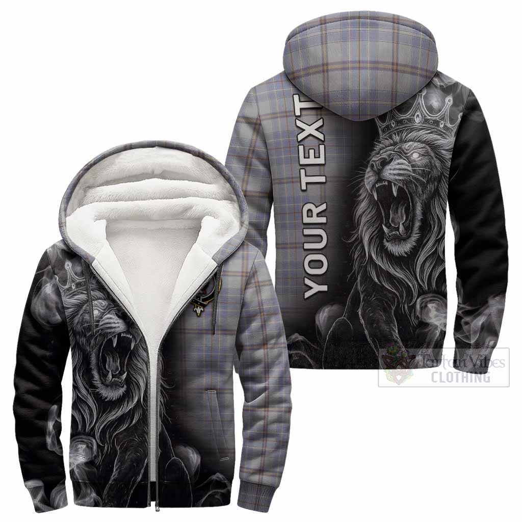Tweedie Tartan Sherpa Hoodie Roaring Lion Heritage