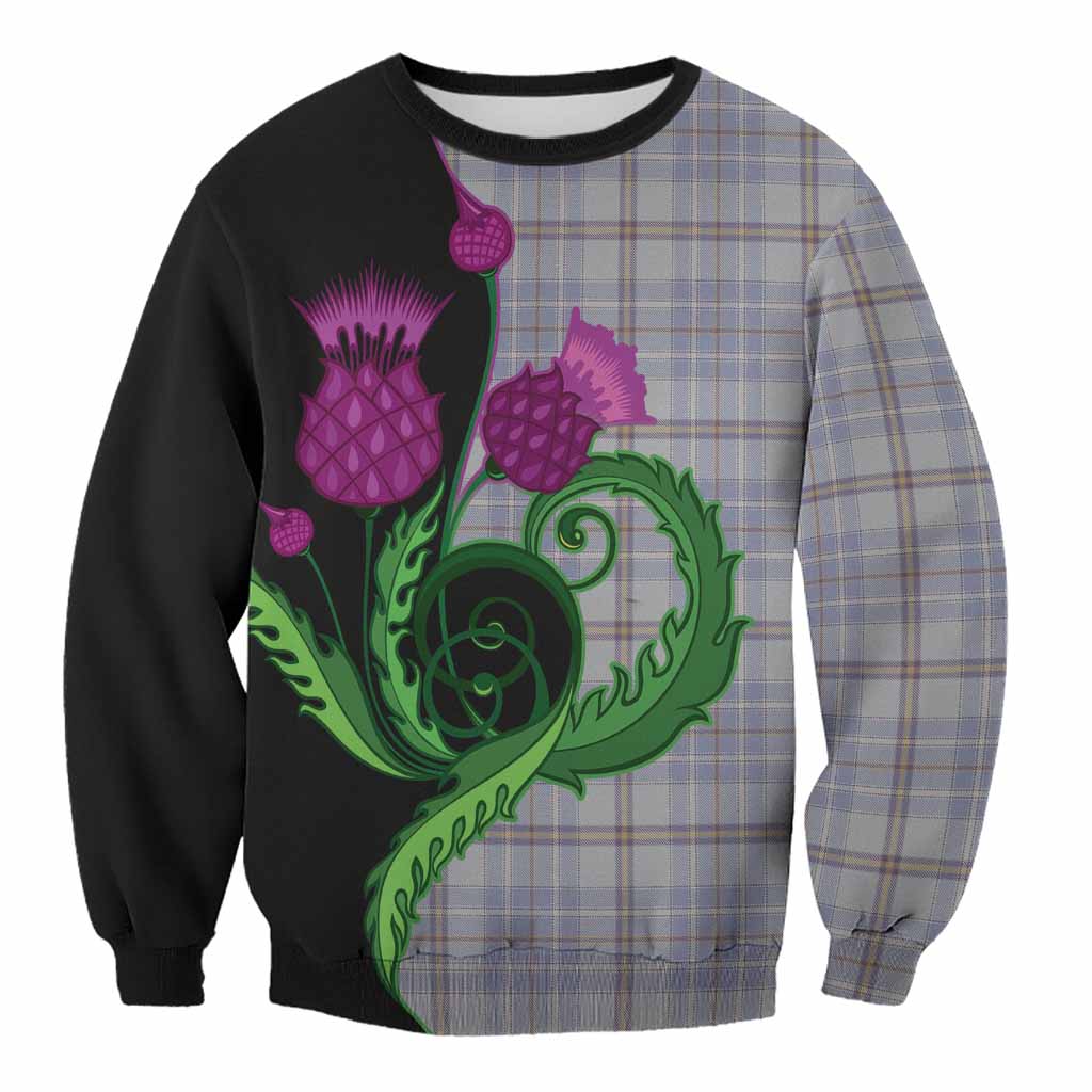 Tweedie Tartan Sweatshirt Traditional Scottish Thistle