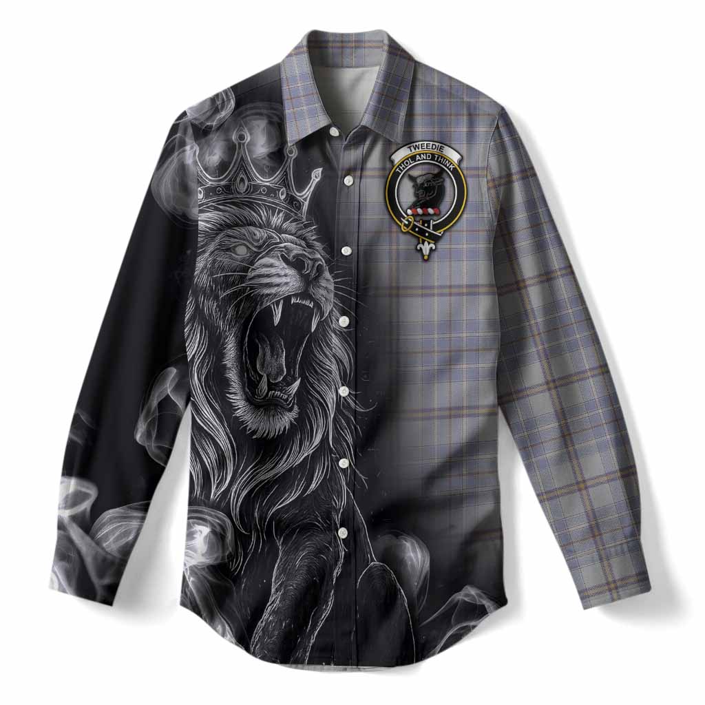 Tweedie Tartan Women Casual Shirt Roaring Lion Heritage