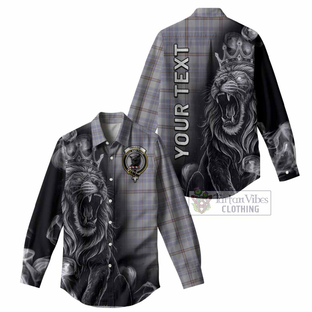 Tweedie Tartan Women Casual Shirt Roaring Lion Heritage