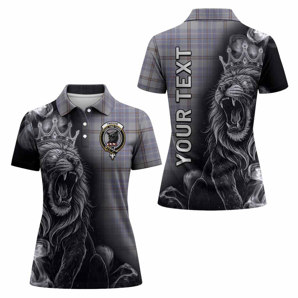 Tweedie Tartan Women Polo Shirt Roaring Lion Heritage
