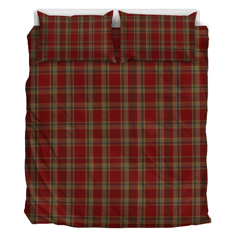 Tyrone County Ireland Tartan Bedding Set - Tartan Vibes Clothing