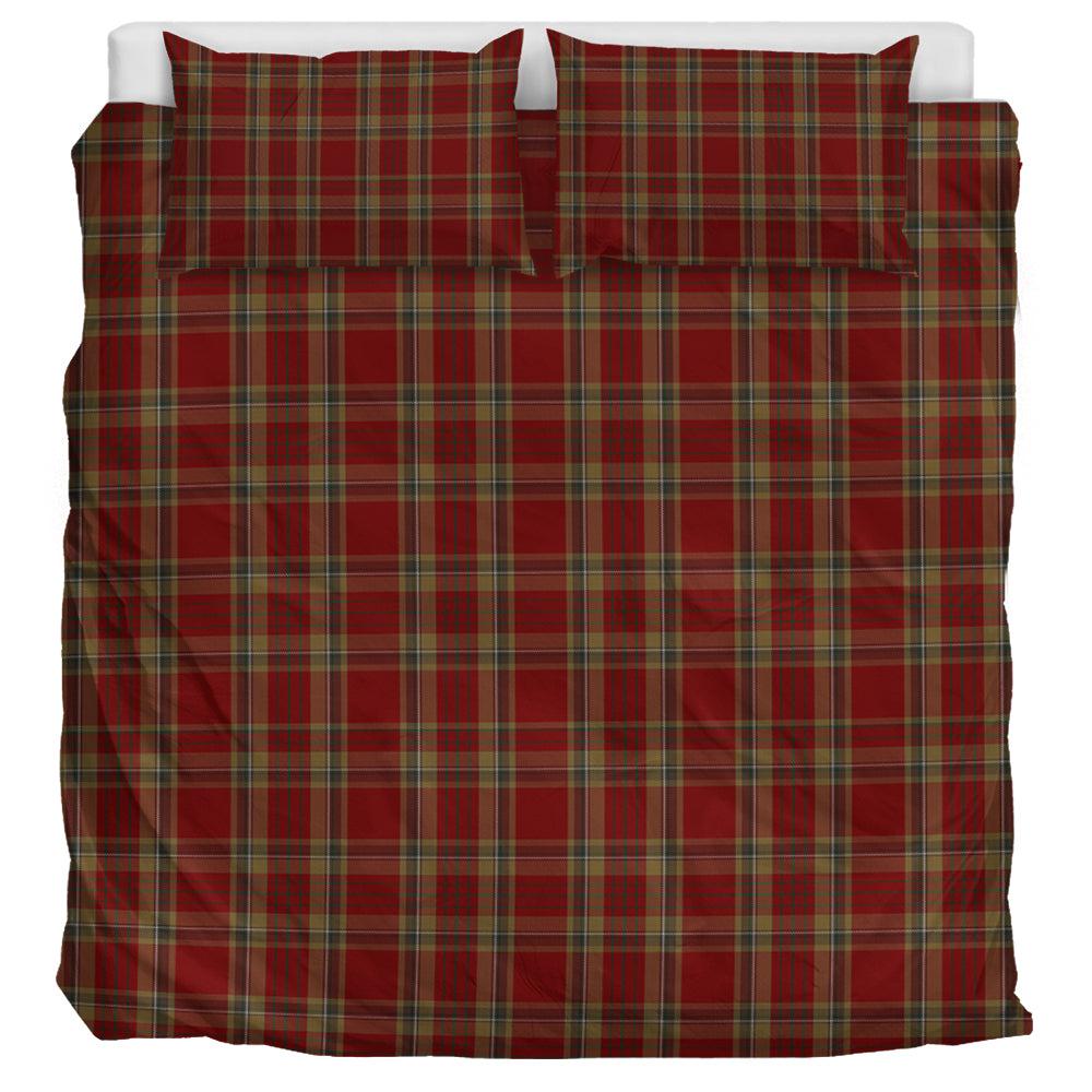 Tyrone County Ireland Tartan Bedding Set - Tartan Vibes Clothing