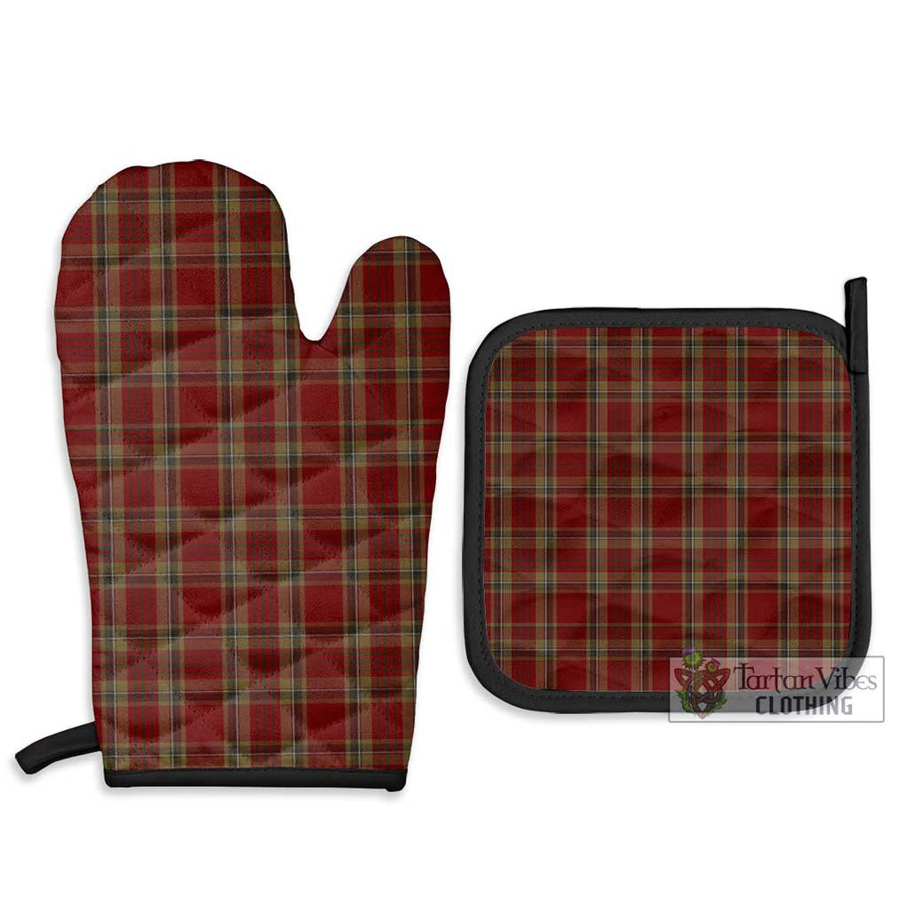 Tyrone County Ireland Tartan Combo Oven Mitt & Pot-Holder - Tartan Vibes Clothing