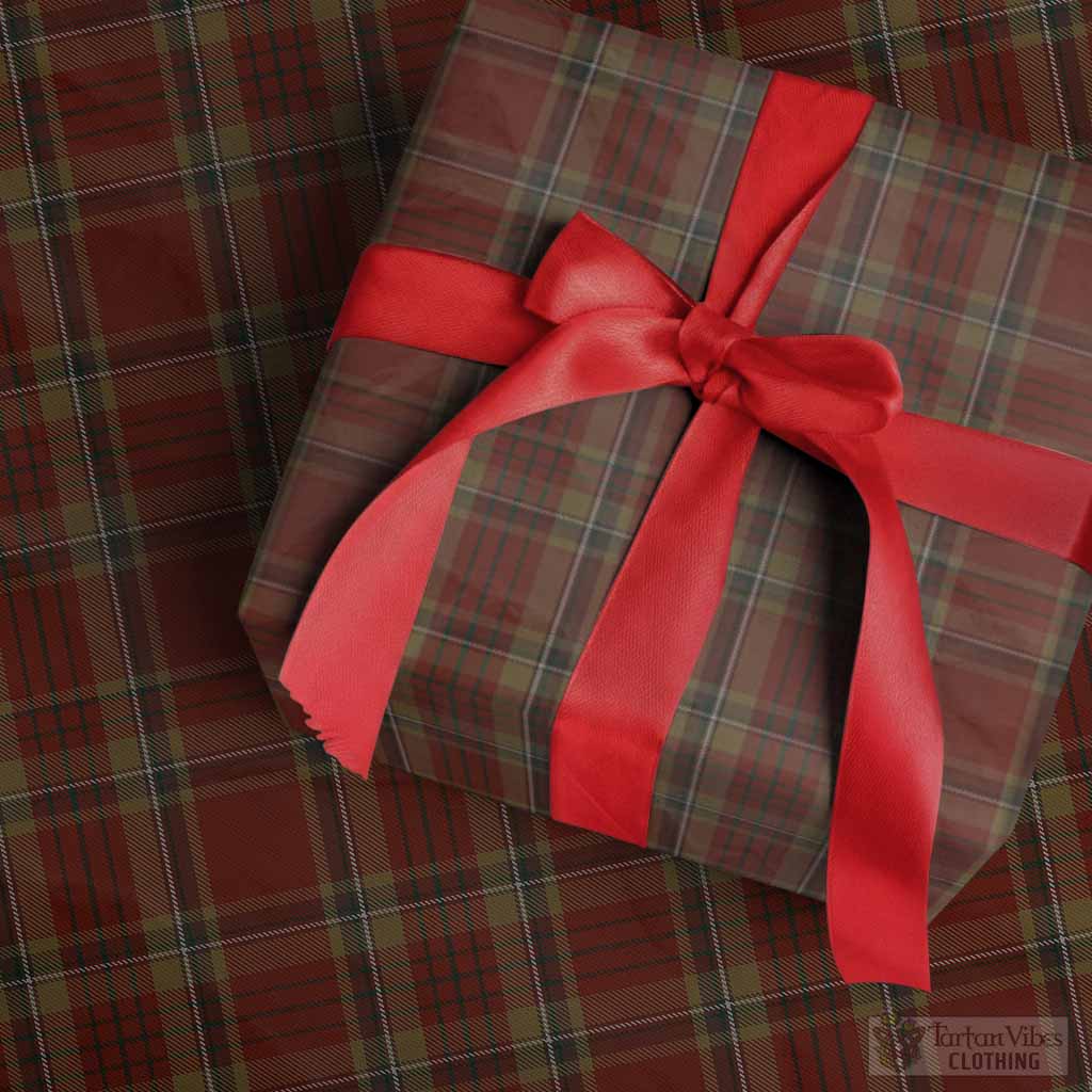 Tyrone County Ireland Classic Tartan Wrapping Paper, Classic Scottish Plaid Gift Wrap