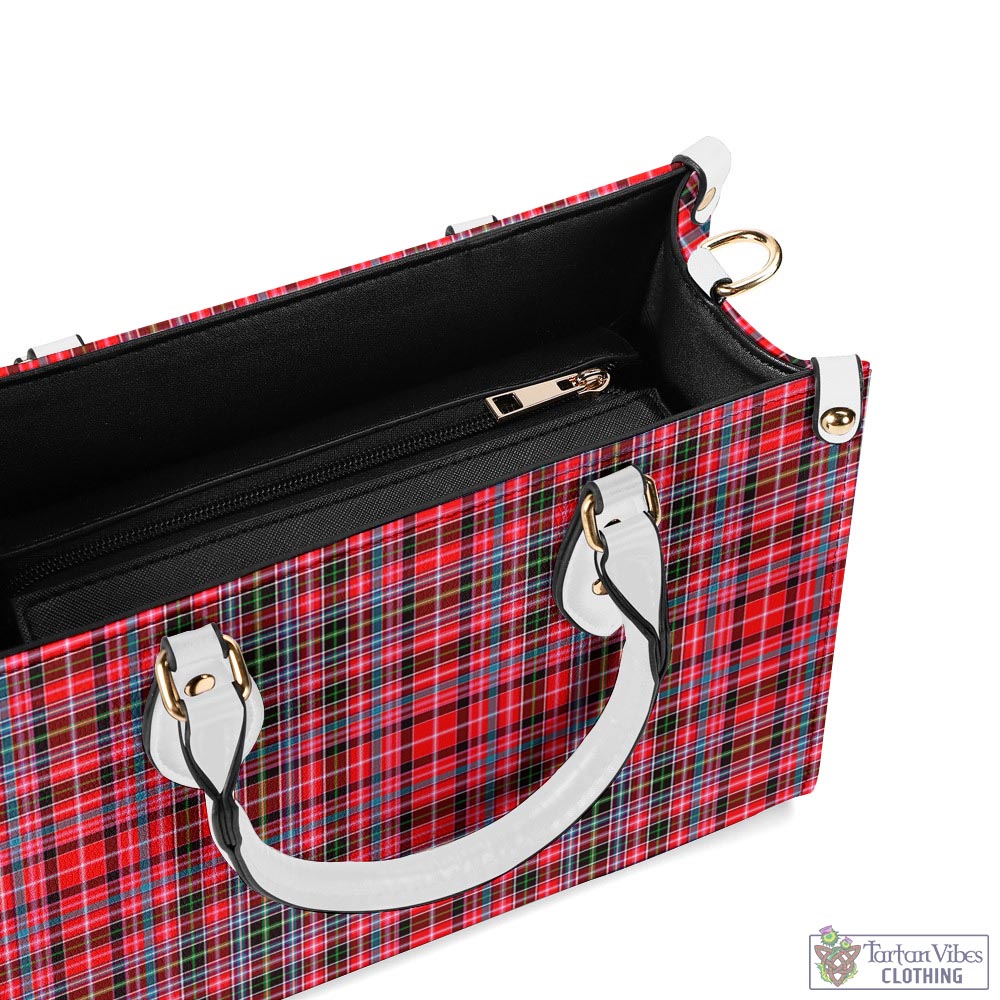 Tartan Vibes Clothing Udny Tartan Luxury Leather Handbags