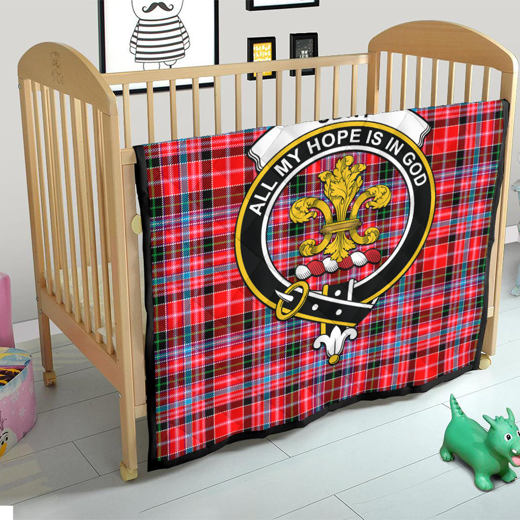 udny-tartan-quilt-with-family-crest