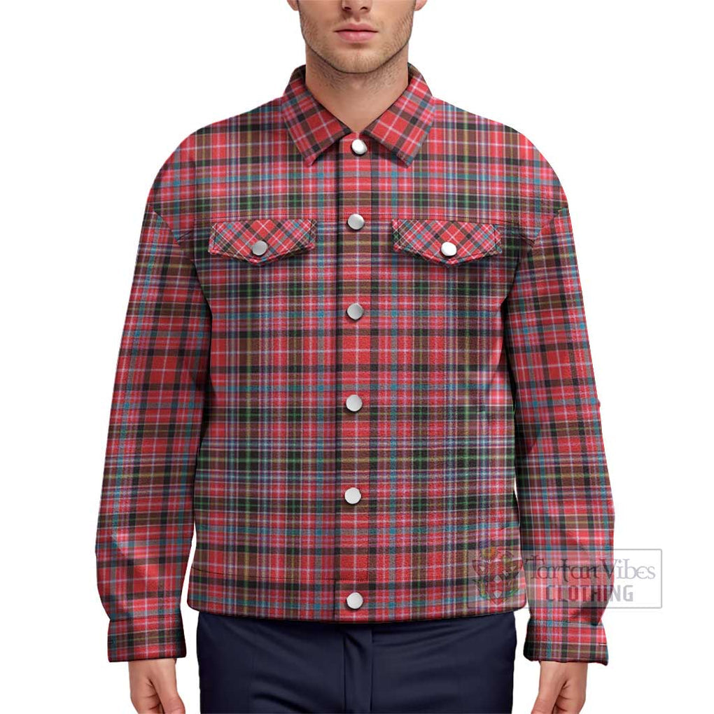 Udny Tartan Unisex Lapel Cotton Jacket Unisex - Tartan Vibes Clothing