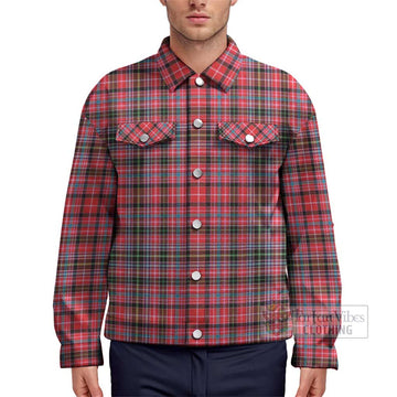 Udny Tartan Unisex Lapel Cotton Jacket Unisex - Tartan Vibes Clothing