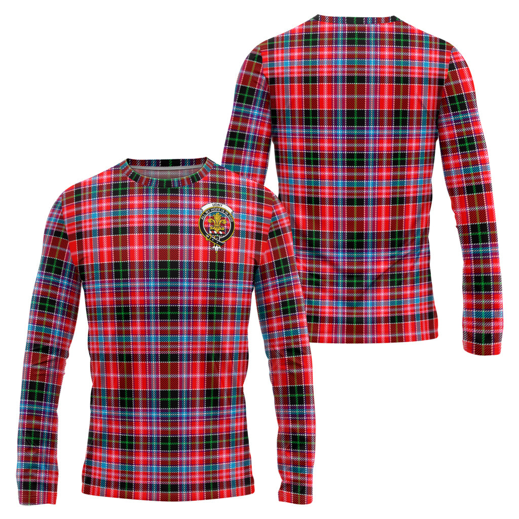 udny-tartan-long-sleeve-t-shirt-with-family-crest