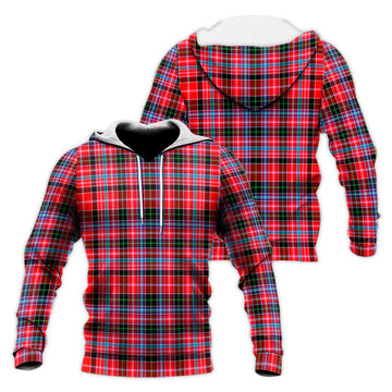Udny Tartan Knitted Hoodie