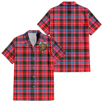 Udny Tartan Hawaiian Shirt with Family Crest