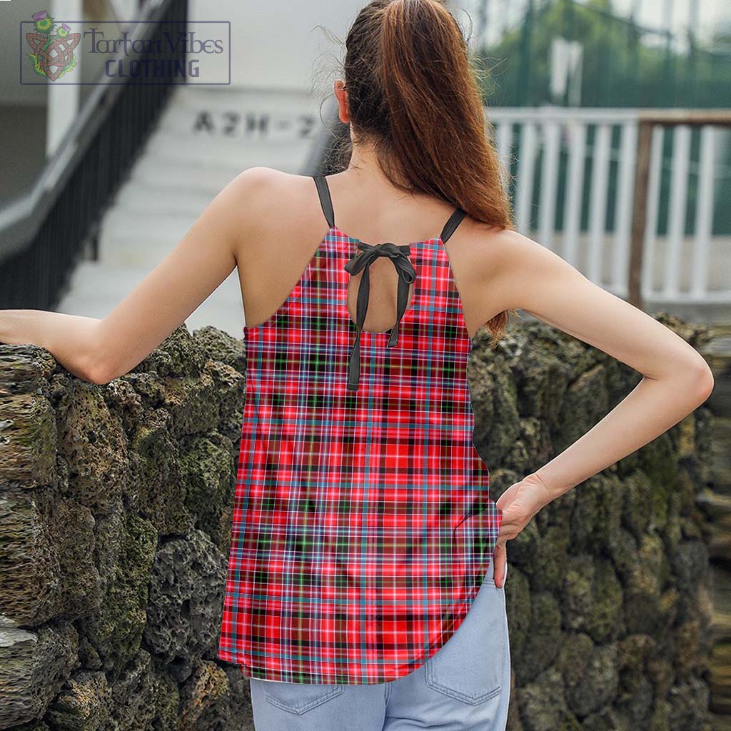 Udny Tartan Loose Halter Neck Camisole - Tartan Vibes Clothing