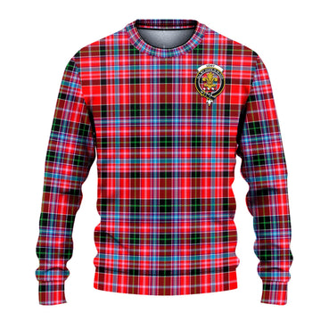 Udny Tartan Ugly Sweater with Family Crest