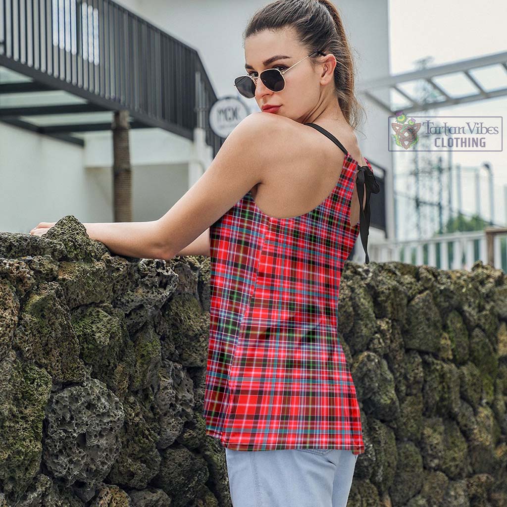 Udny Tartan Loose Halter Neck Camisole - Tartan Vibes Clothing