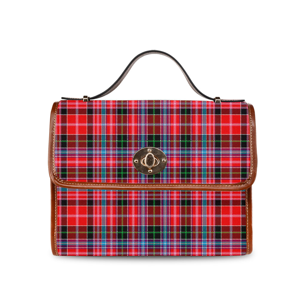 udny-tartan-leather-strap-waterproof-canvas-bag