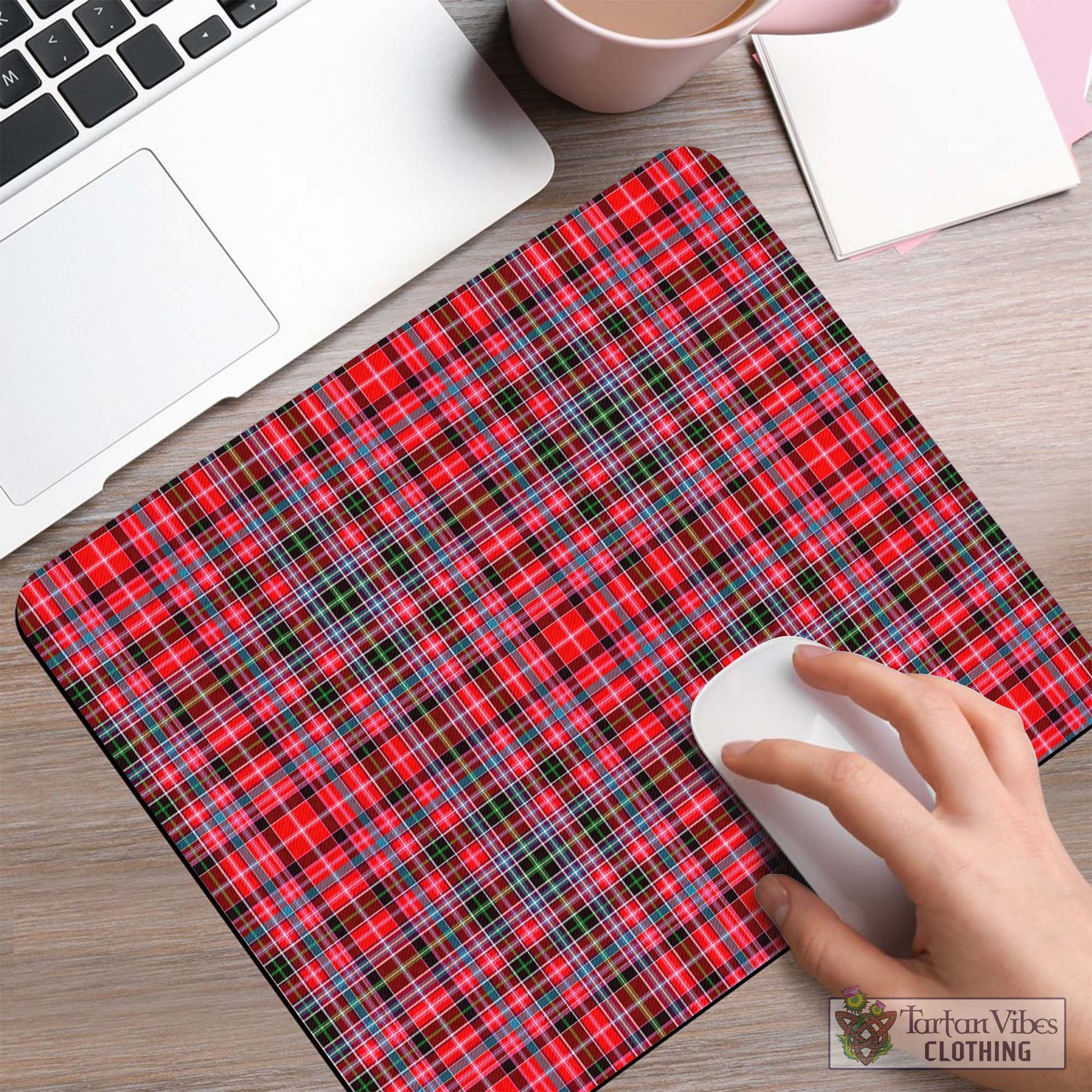 Tartan Vibes Clothing Udny Tartan Mouse Pad