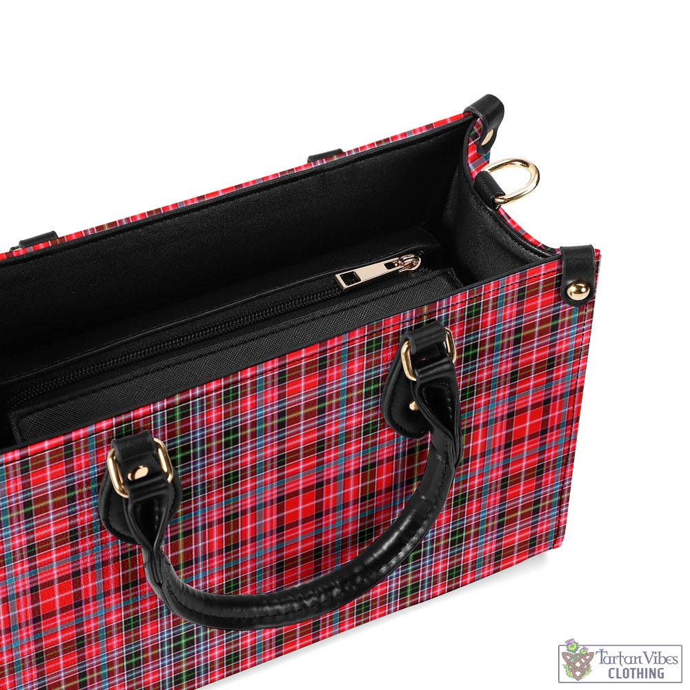 Tartan Vibes Clothing Udny Tartan Luxury Leather Handbags