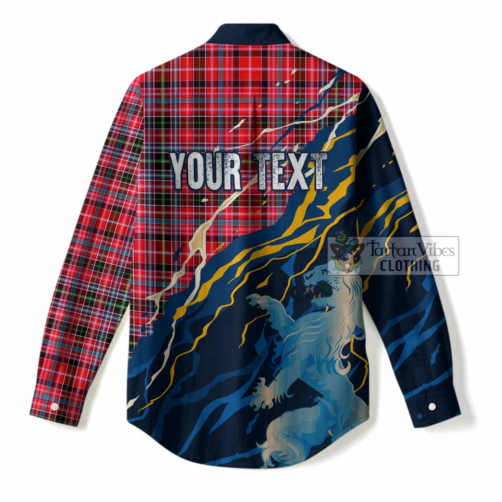 Udny Scotland Tartan Women Casual Shirt WC2026 Football - We'll Be Coming