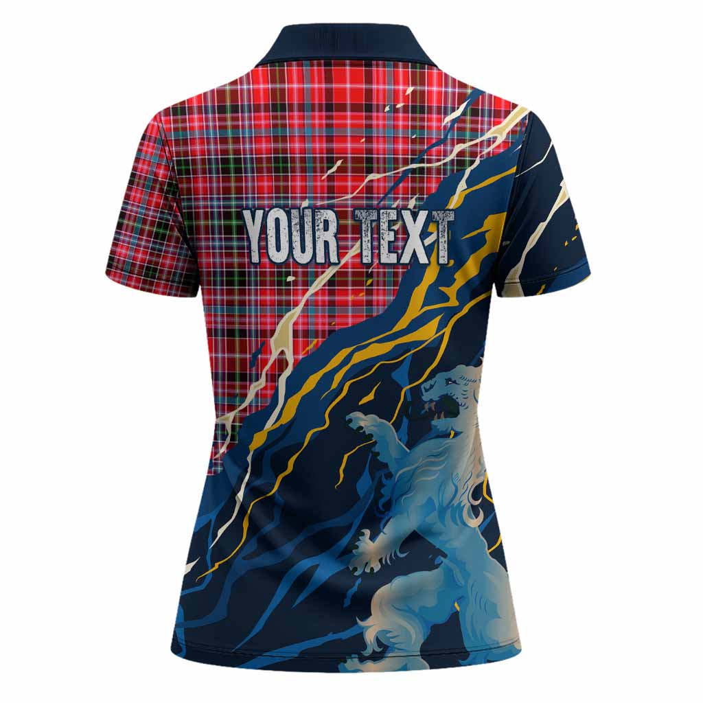 Udny Scotland Tartan Women Polo Shirt WC2026 Football - We'll Be Coming