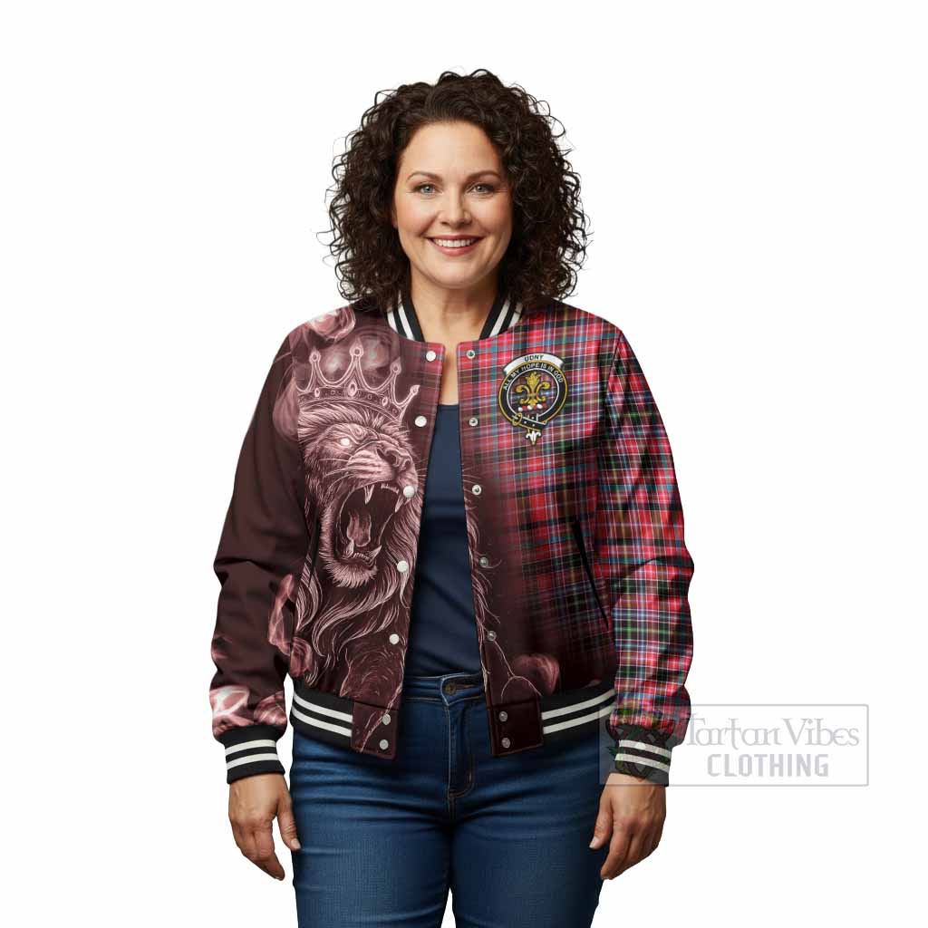 Udny Tartan Baseball Jacket Roaring Lion Heritage