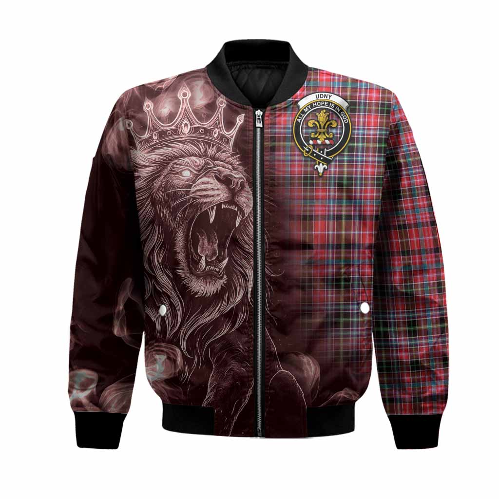 Udny Tartan Bomber Jacket Roaring Lion Heritage