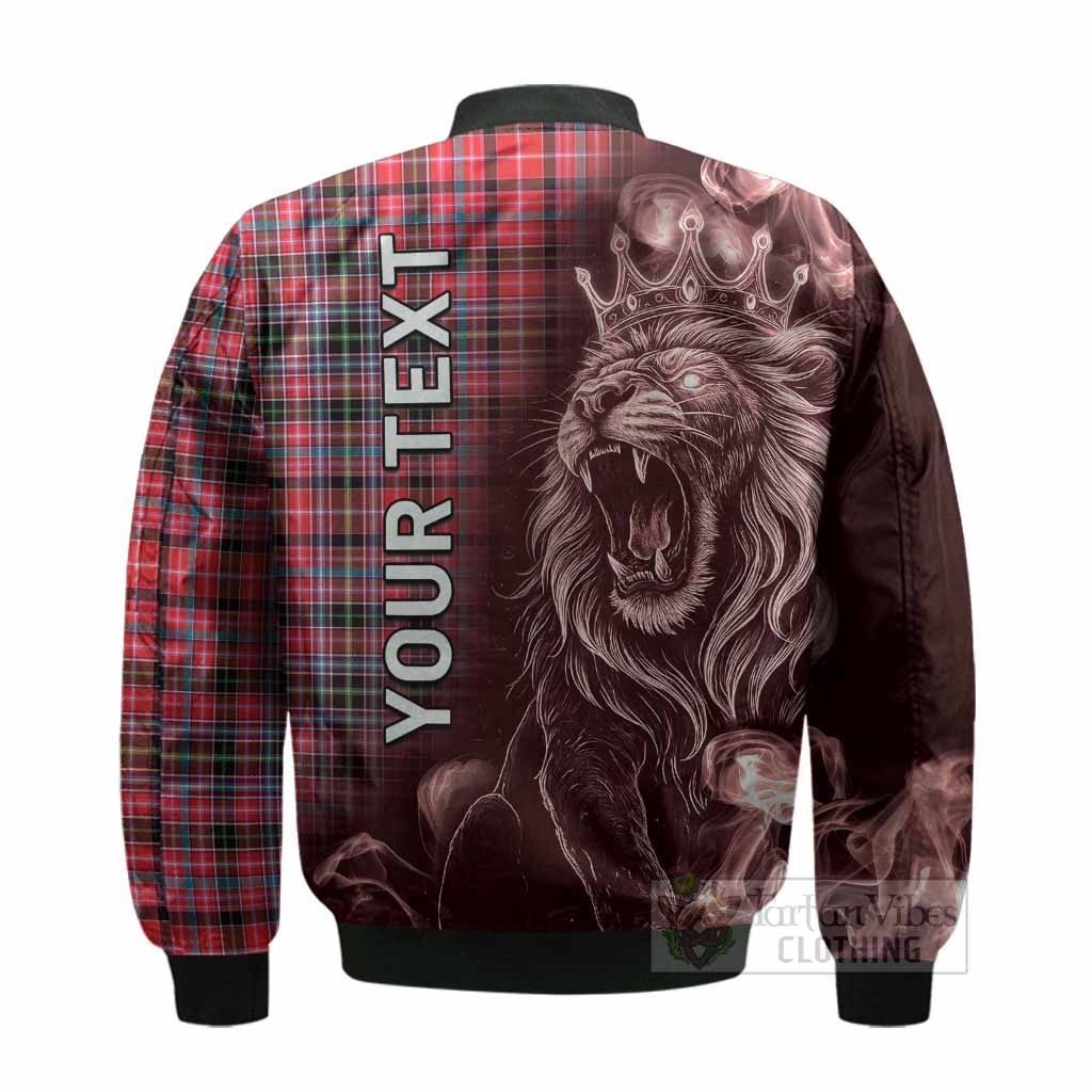 Udny Tartan Bomber Jacket Roaring Lion Heritage