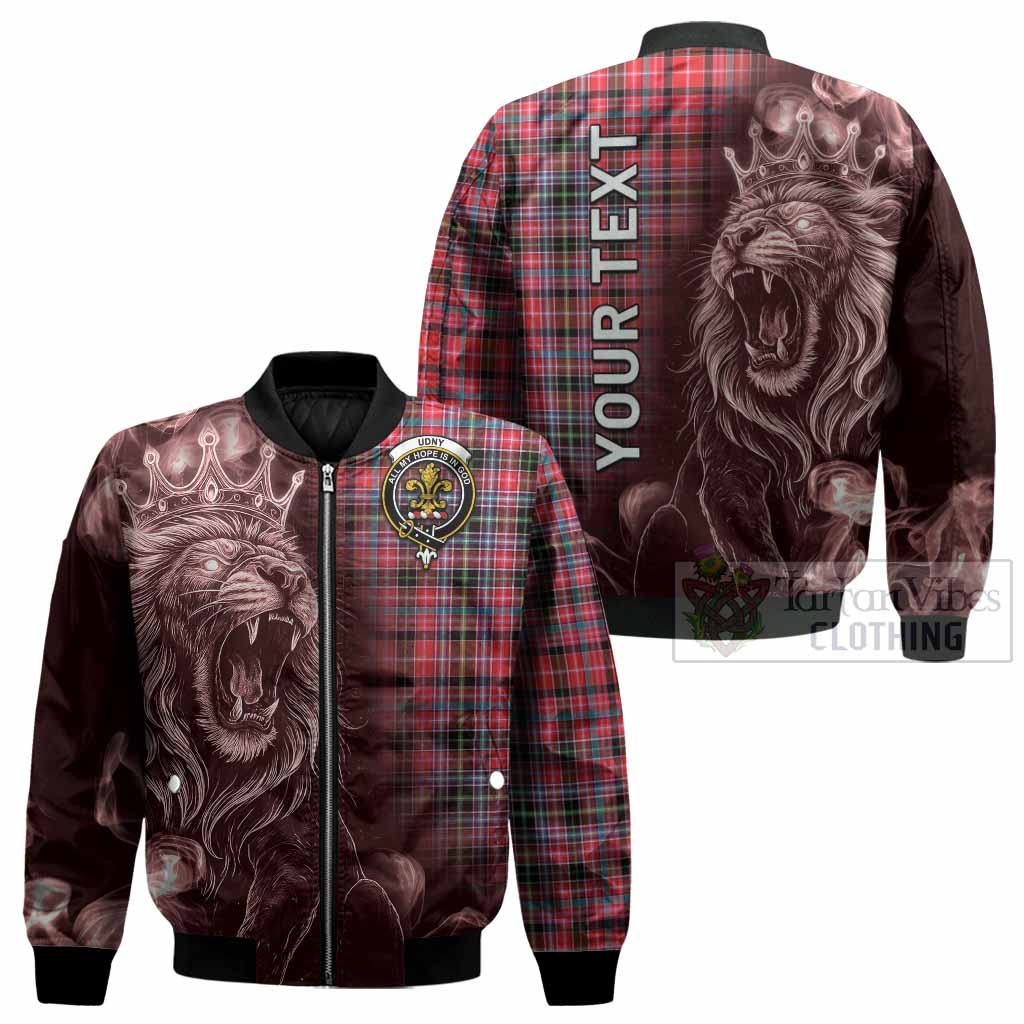 Udny Tartan Bomber Jacket Roaring Lion Heritage