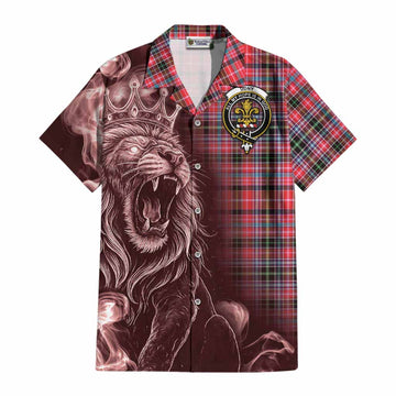 Udny Tartan Cotton Hawaiian Shirt Roaring Lion Heritage